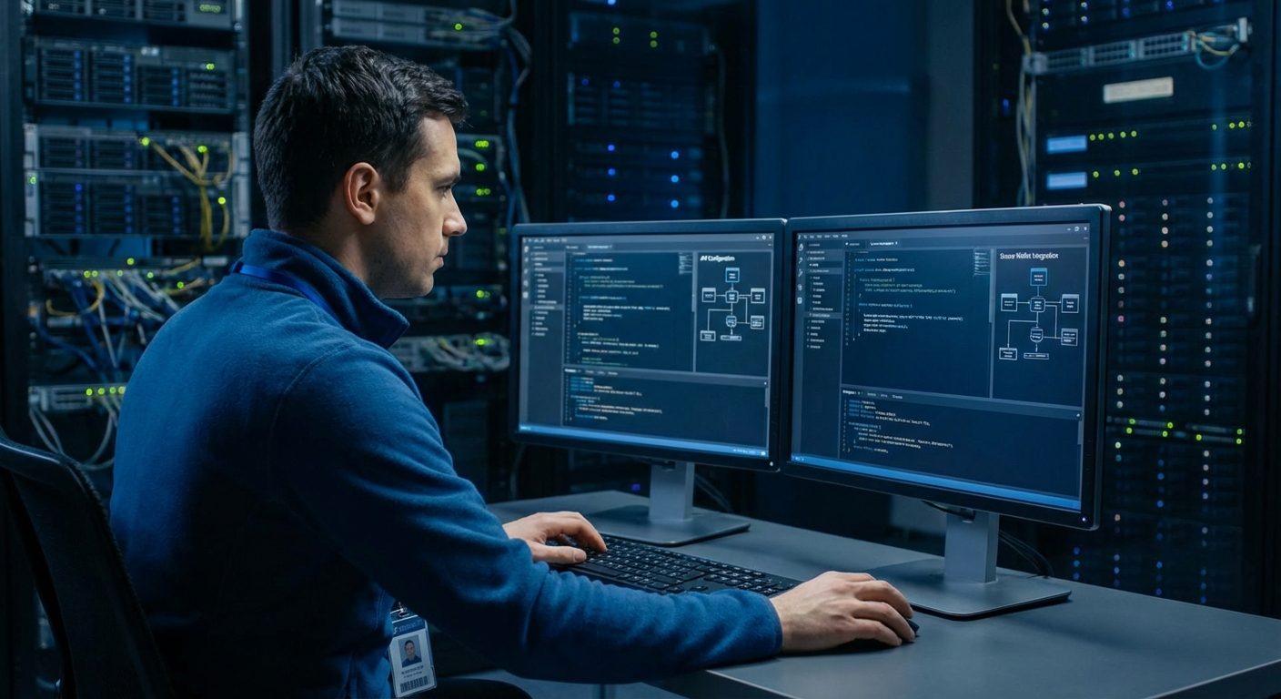 Engineer managing backend API integrations and seamless wallet functionality after a decision to hire casino game developers.