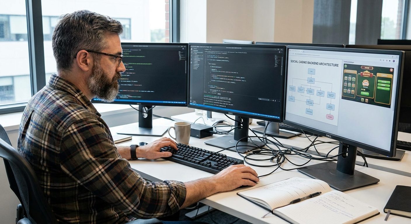 A game developer integrating social gaming API features into a casino platform.
