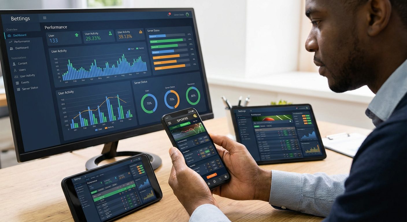 Launched mobile-first sportsbook platform on devices with a backoffice performance monitoring dashboard.