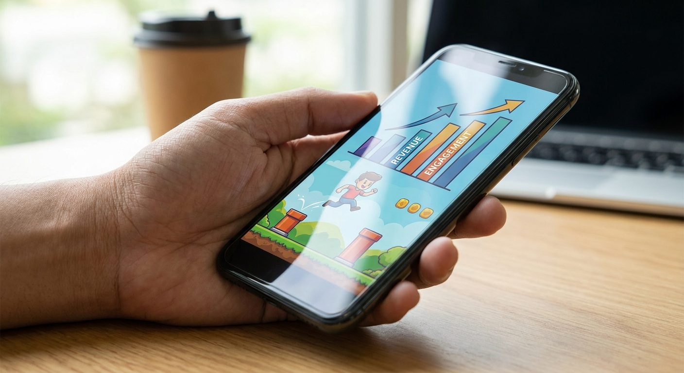 Launched hybrid-casual mobile game on a smartphone, showing high monetization in Vietnam market.