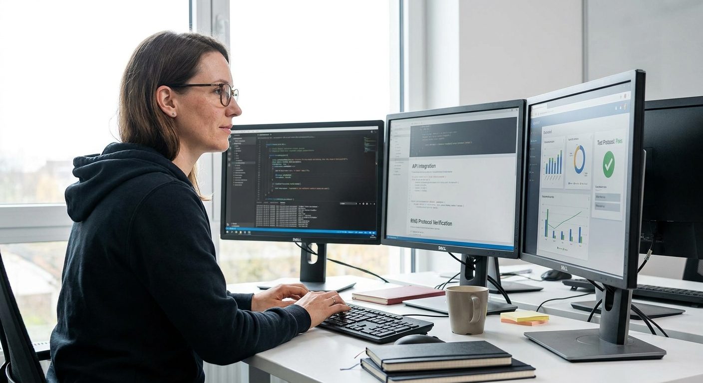 Software developer integrating a gaming API and verifying RNG technical requirements for platform launch.